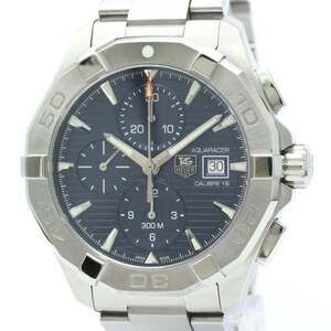 TAG HEUER Aquaracer Calibre 16 Chronograph Mens Watch CAY2112 Polished